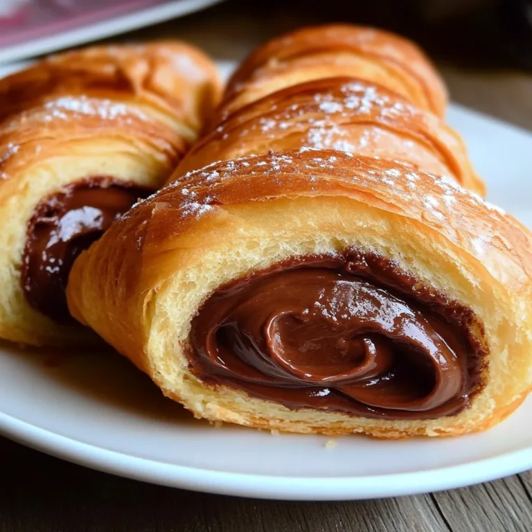 Pain de Mie Roulé au Nutella
